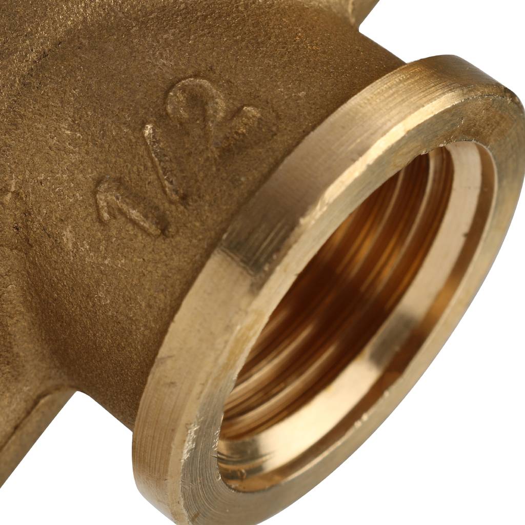 Тройник TIEMME ВВ 3/4х1/2х3/4 для стальных труб резьбовой, 1500049