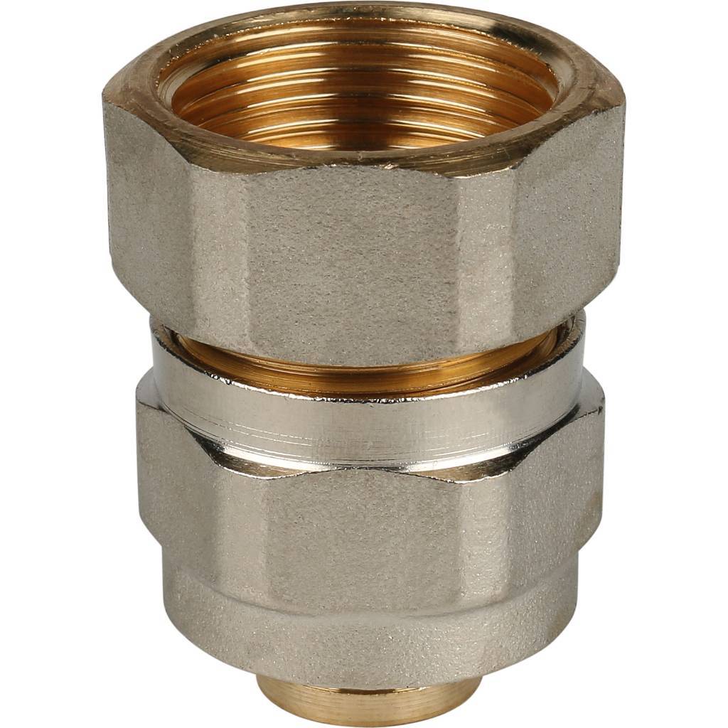 Переходник STOUT с внутренней резьбой 3/4 х20 для металлопластиковых труб винтовой, SFS-0002-003420