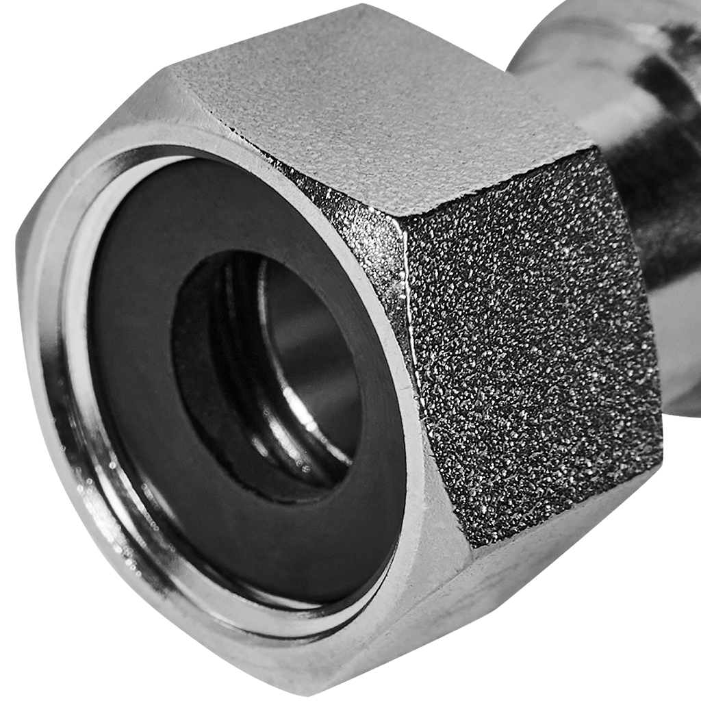 Переходник ROMMER с накидной гайкой-ВР 18х1/2 из нержавеющей стали прессовой