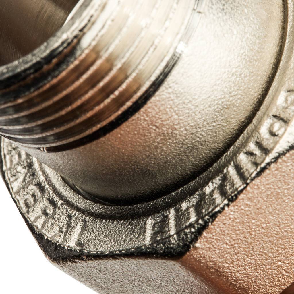 Разъемное соединение STOUT американка ВН никелированное, уплотнение под гайкой 1 o-ring кольцо, SFT-0041-000001