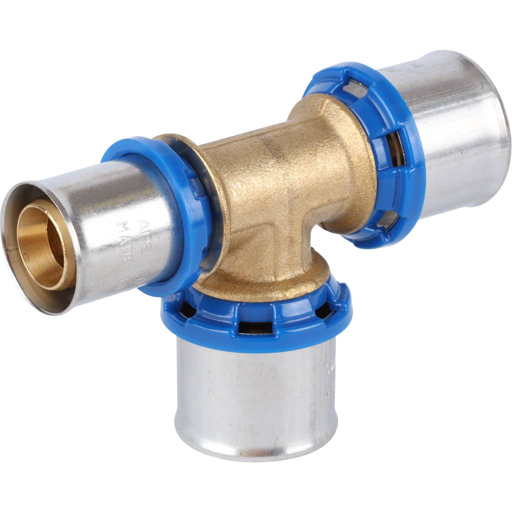 Тройник APE переходной 26х26х20 для металлопластиковых труб прессовой, ARL2400332