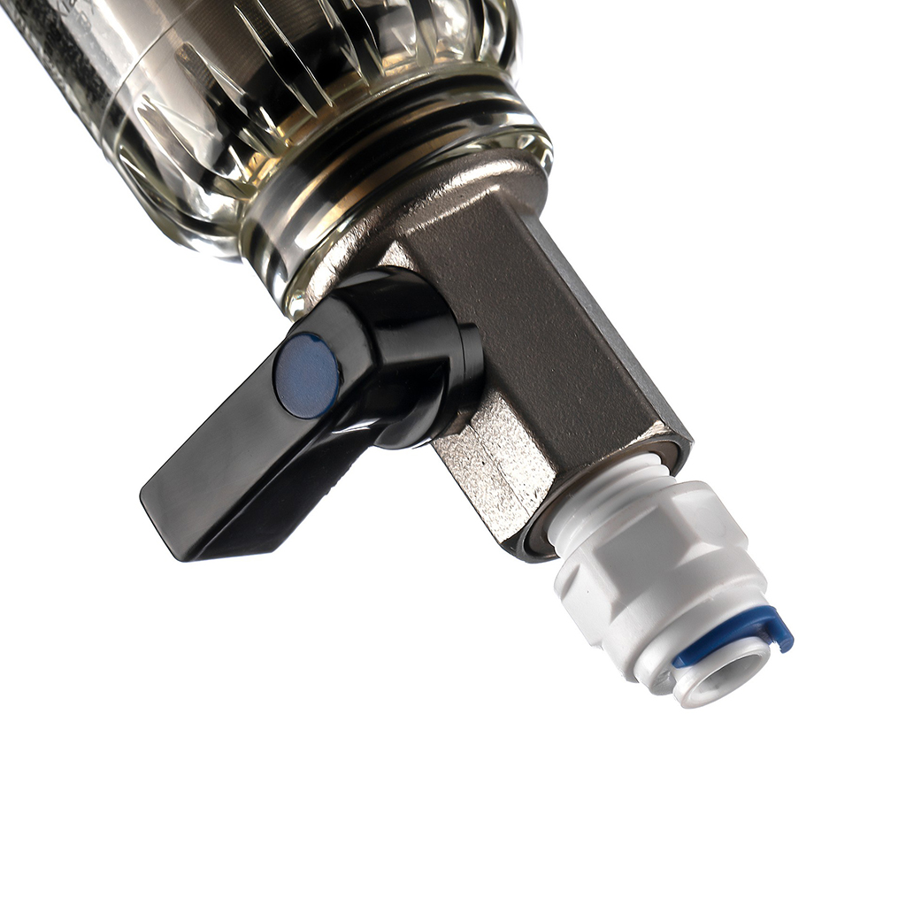 Фильтр самопромывной Гейзер-Бастион 7508155233 1/2 для холодной воды, с регулятором давления, d52,5, 32681