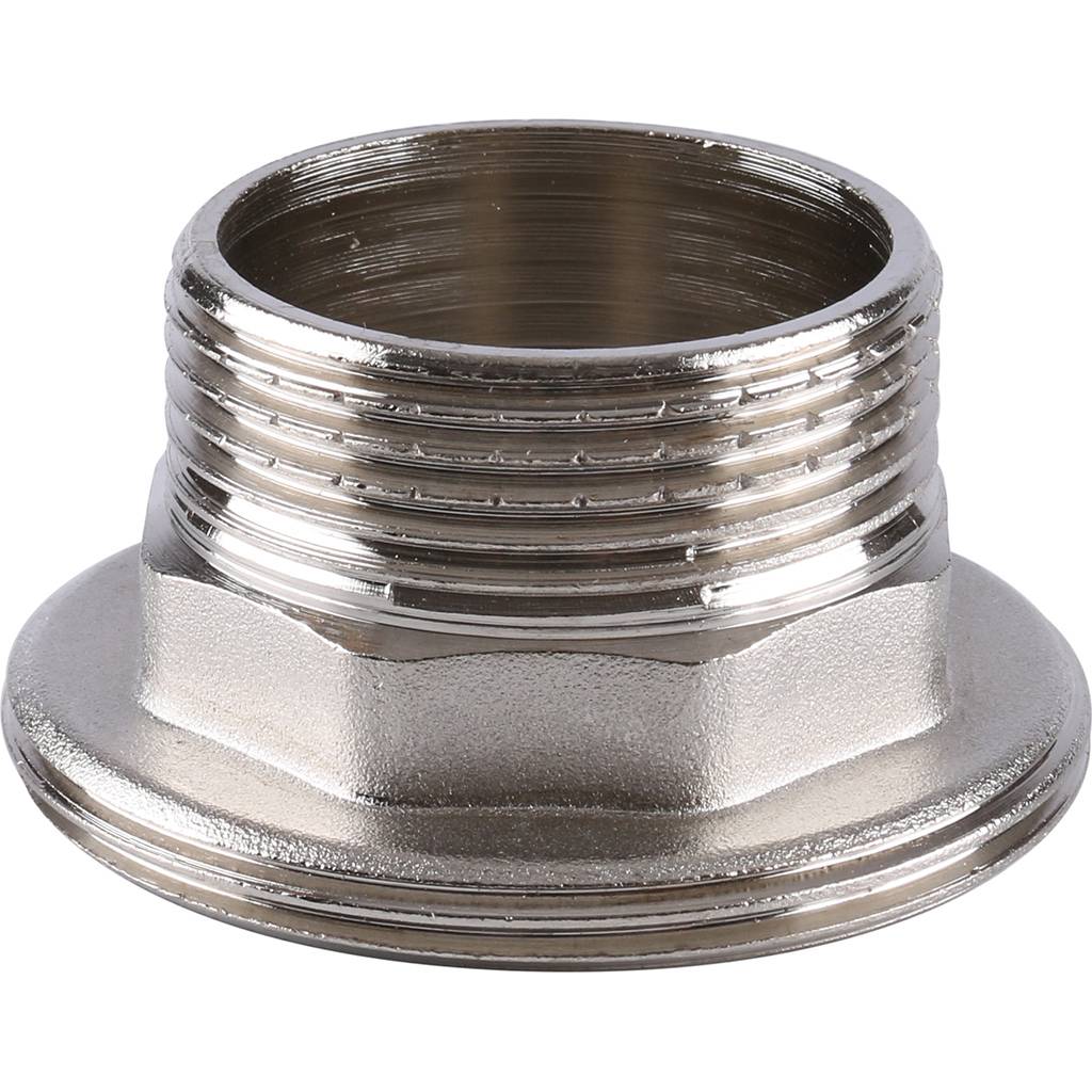 Муфта разъемная Kalde с наружной резьбой 40х1 1/4 для полипропиленовых труб под сварку (цвет белый), 3252-tum-401a00