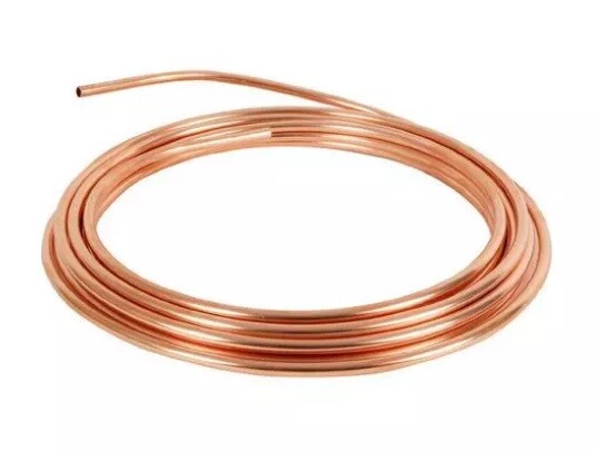 *Медная труба, Sharq Tubes, Cu-DHP R220 EN12735-1 (9,52х0,65х15000 (3/8), Cu-DHP 9,52х0,65х15000 3/8