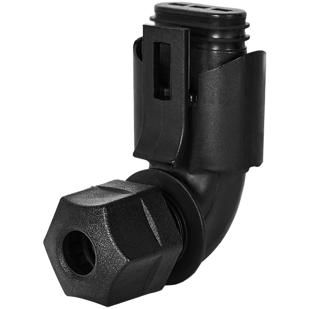 Электроразъем угловой для насосов ROMMER ERTI (ER) без кабеля