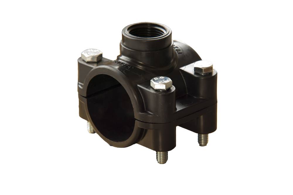 Седелка с внутренней резьбой для ПНД труб Политэк (крепление - болт) 32 - 3/4 ТПК-АКВА, 3000032034