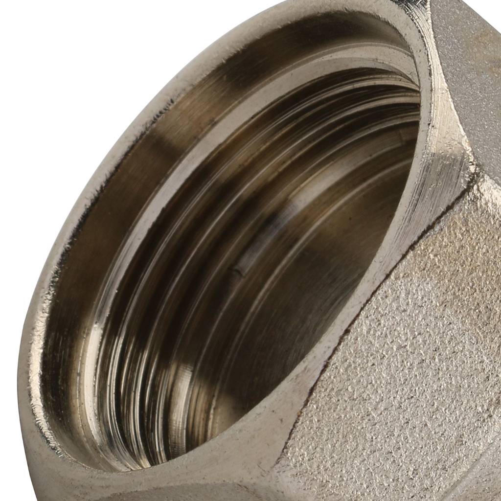 Заглушка TIEMME ВР никелированная 3/4 для стальных труб резьбовой, 1500197