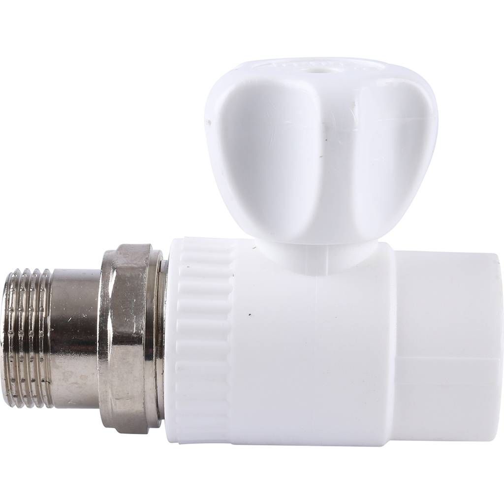 Кран шаровой Kalde разборный прямой с накидной гайкой 25х3/4