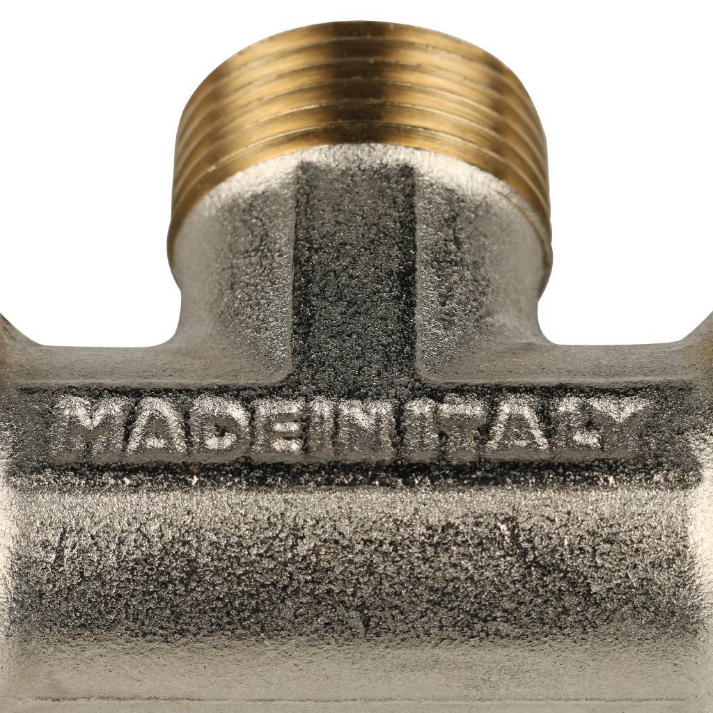 *SFS-0011-003426 STOUT Тройник-переходник с наружной резьбой 3/4 х26 для металлопластиковых труб винтовой, SFS-0011-003426