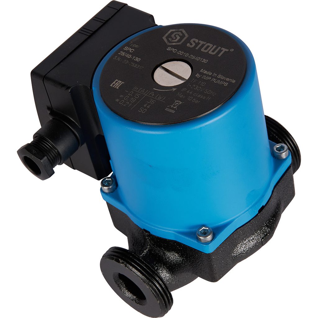 Насос циркуляционный STOUT 25/40-130, SPC-0010-2540130