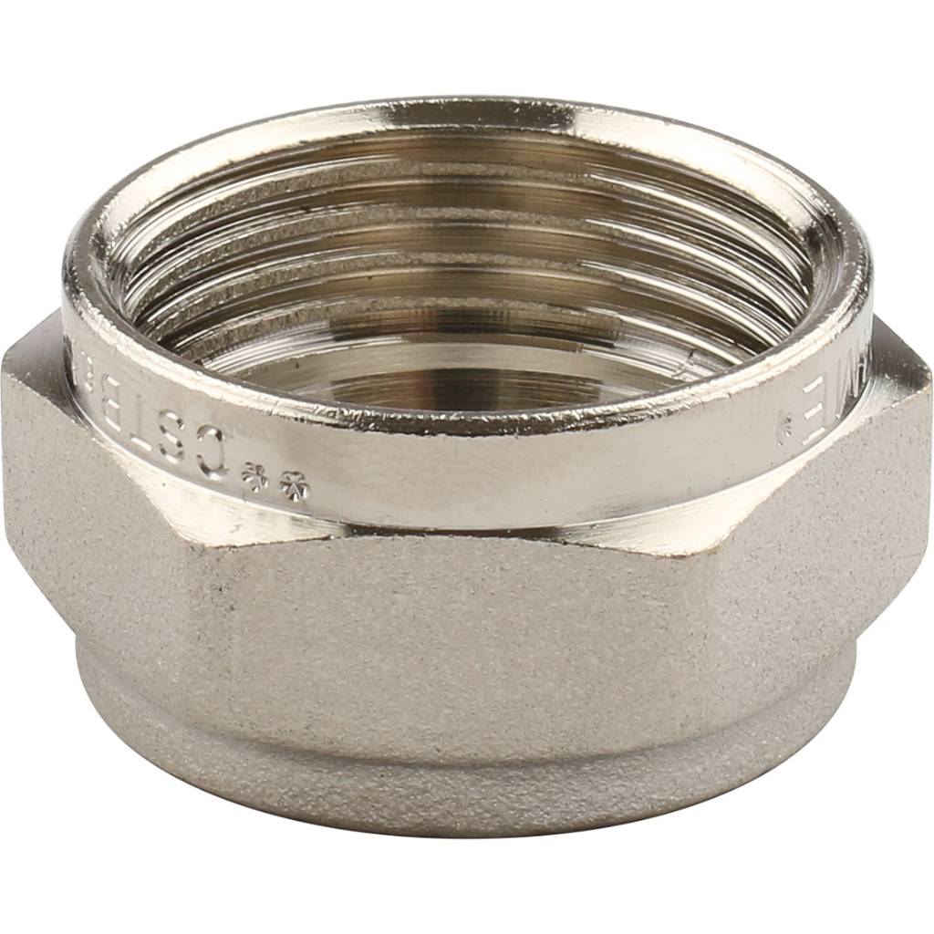 Муфта TIEMME с наружной резьбой (20х2.0х1/2) для металлопластиковых труб винтовой, 1600007