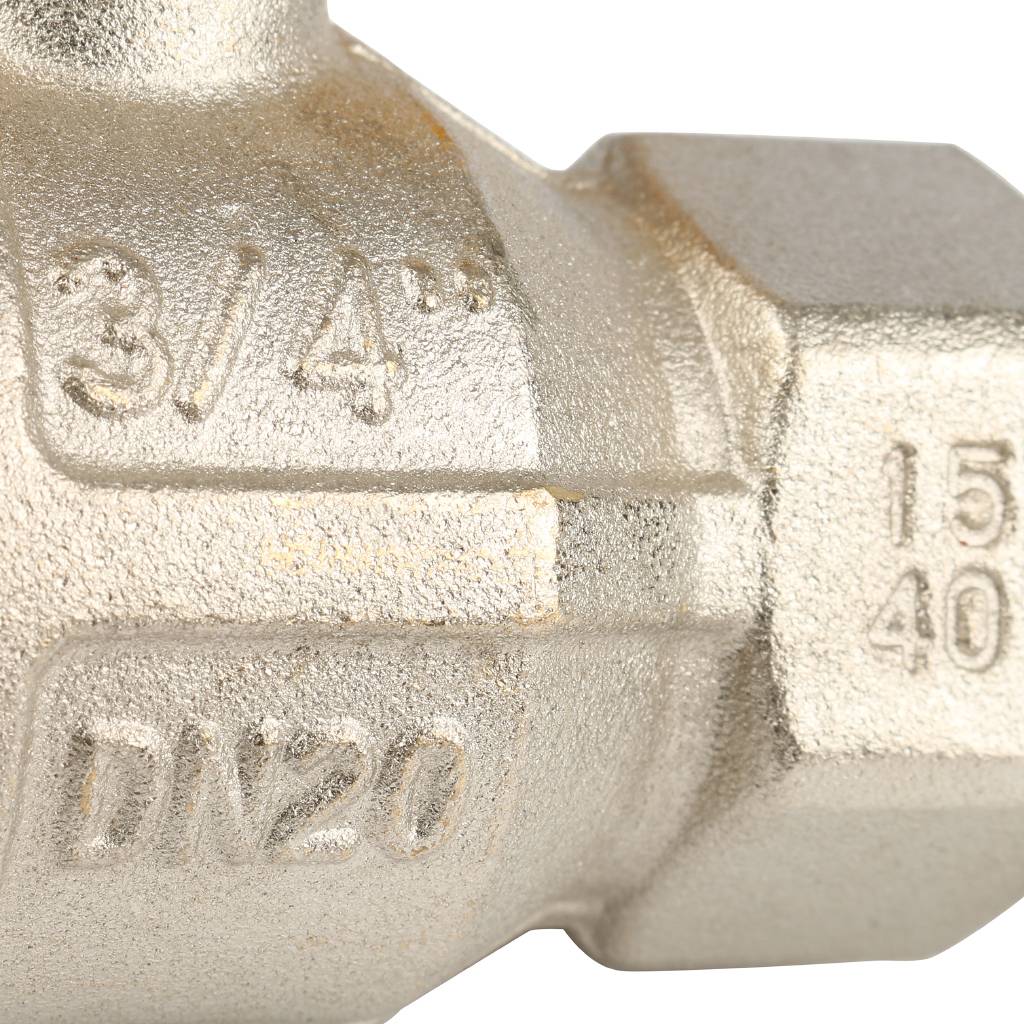 Кран шаровый Itap BERLIN 073 3/4 муфта/резьба для газа полнопроходной (бабочка), 26084Y