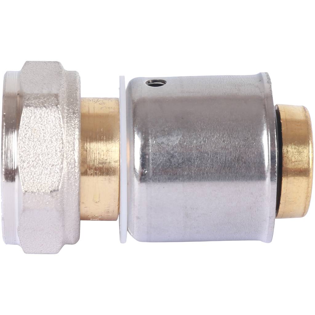 Фитинг Itap Multi-Fit с накидной гайкой 510 (внутренняя резьба, (26x3)x3/4) для металлопластиковых труб, 44103