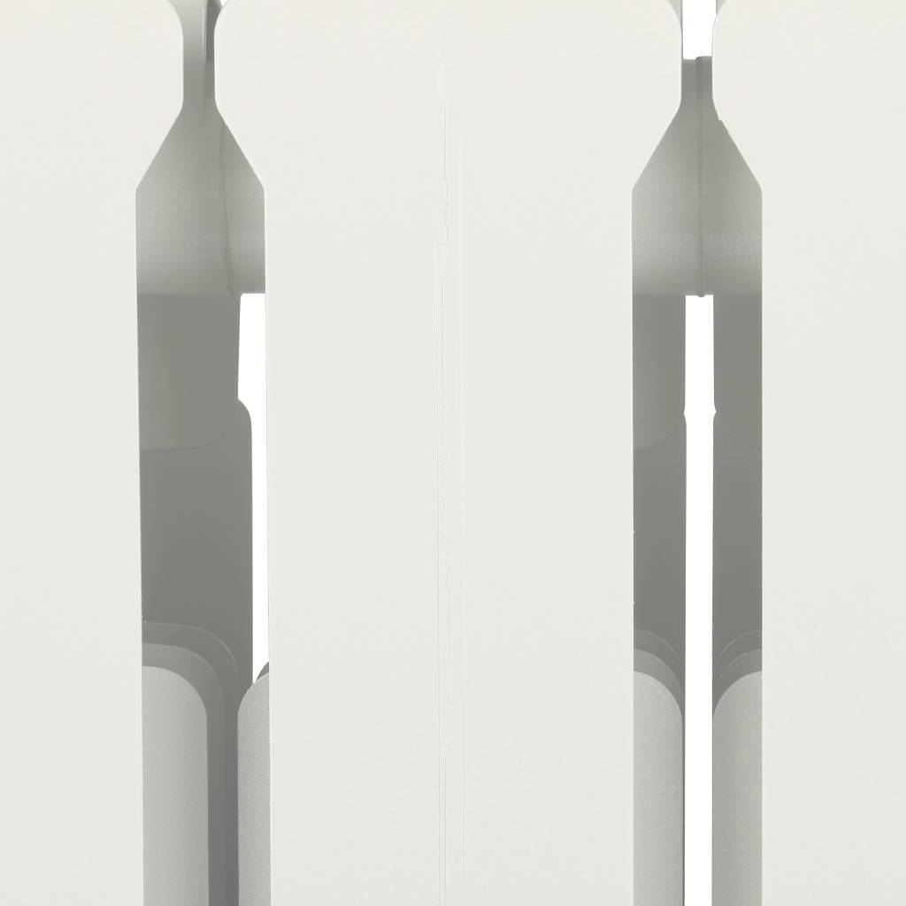 Радиатор биметаллический Global STYLE PLUS 500 10 секций боковое подключение (белый RAL 9010), STP05001010