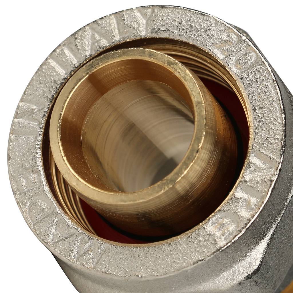 Переходник STOUT с наружной резьбой 3/4 х20 для металлопластиковых труб винтовой, SFS-0001-003420