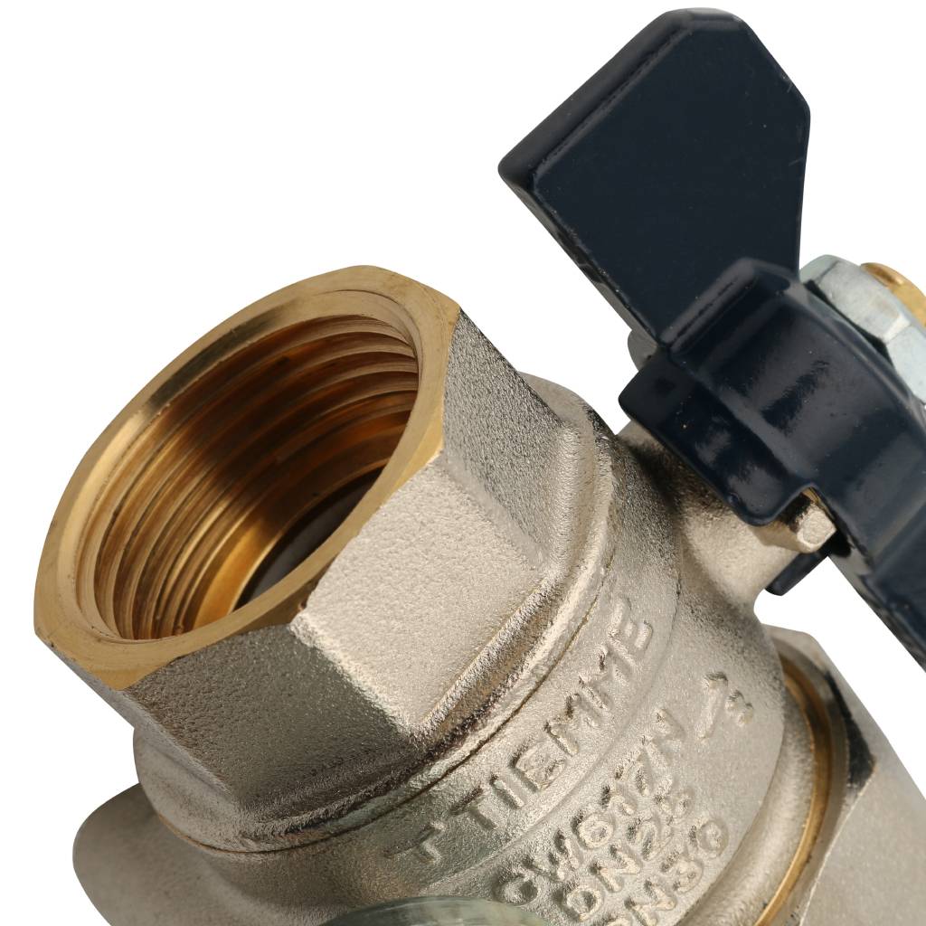 Коллектор в сборе на 4 выхода TIEMME 1х3/4 ЕК, 3870012(3875G060504)