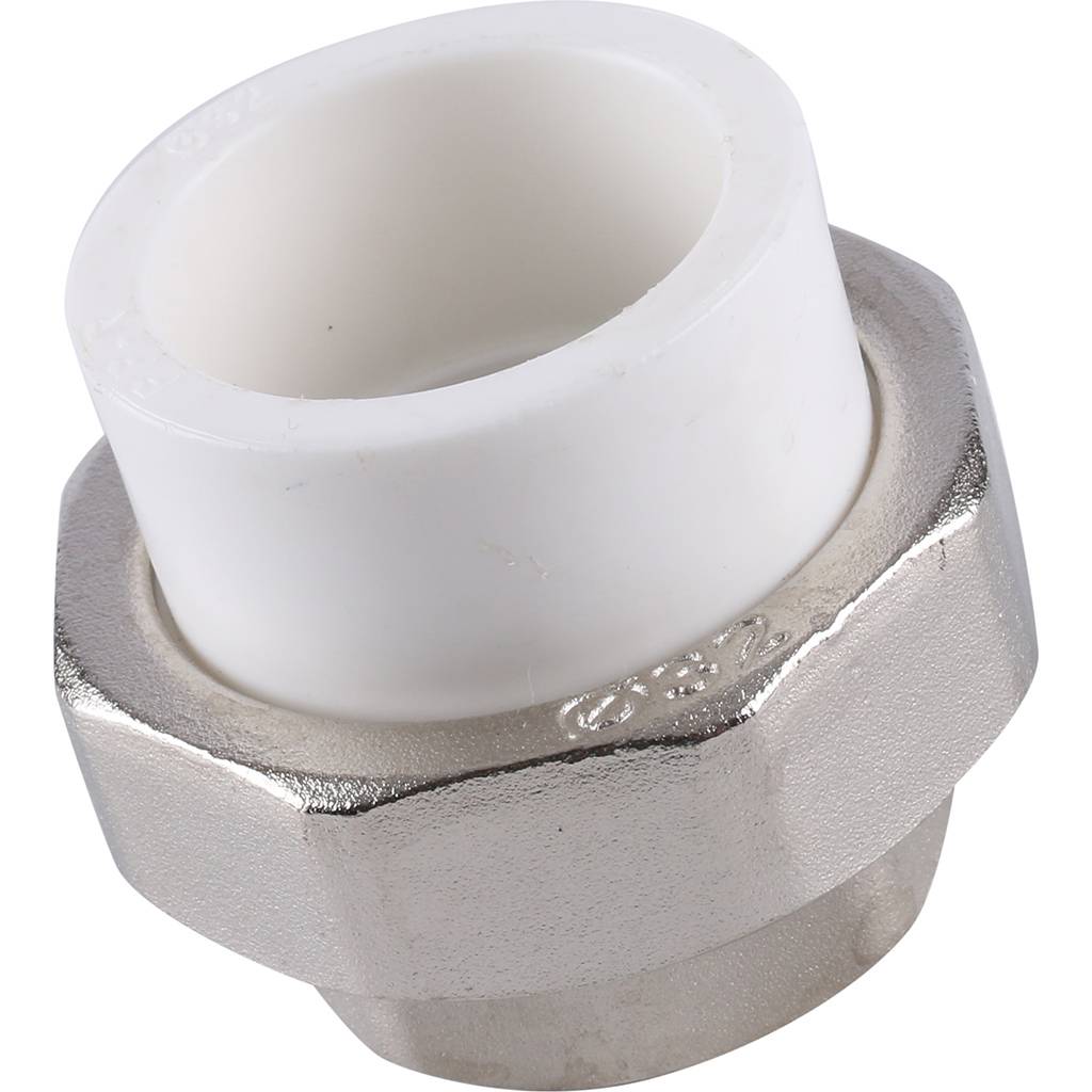 Муфта разъемная Kalde с внутренней резьбой 32x1 для полипропиленовых труб под сварку (цвет белый), 3252-tuf-321000