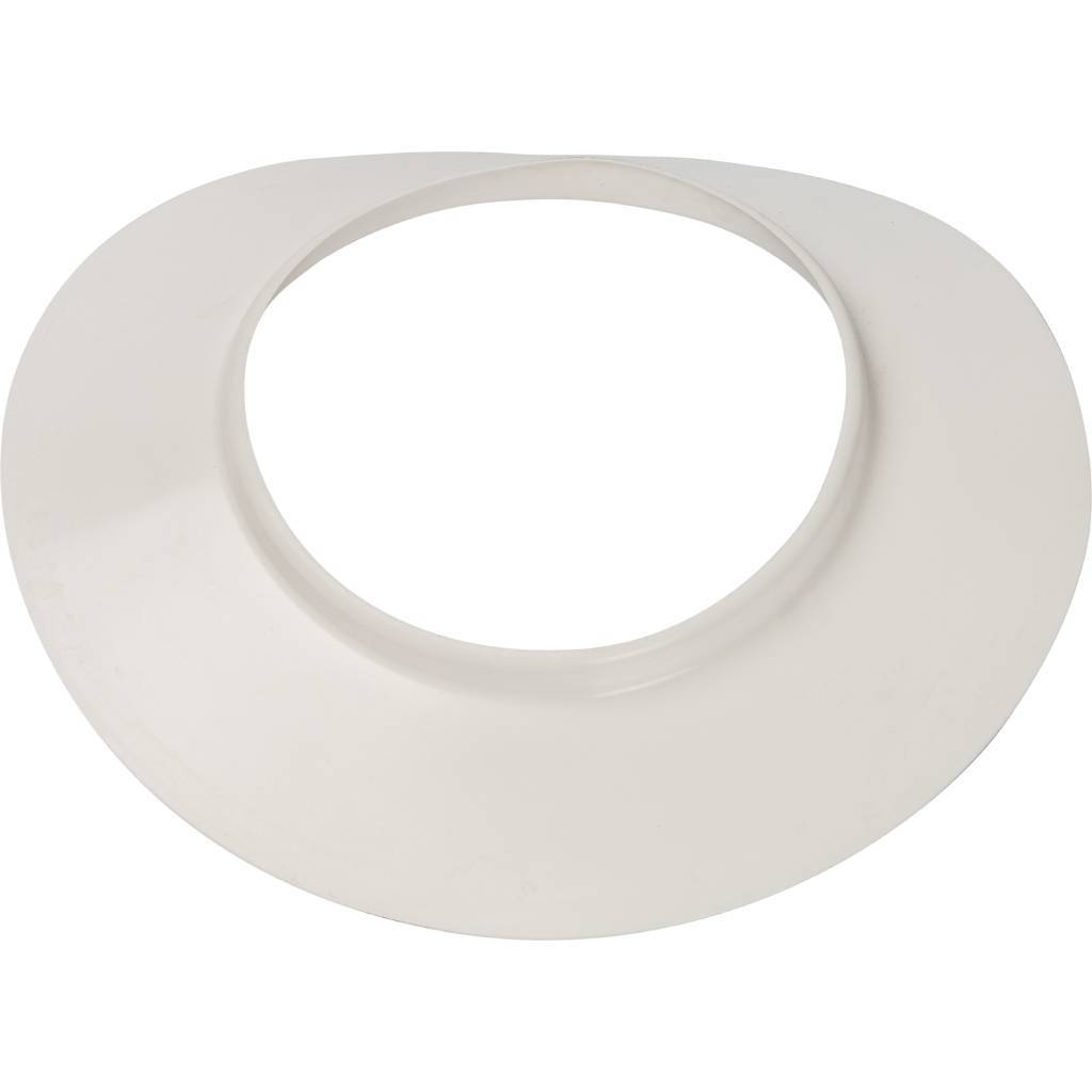 *SCA-6010-000830 STOUT Элемент дымохода DN60/100 конечный участок 830мм дымохода для горизонт. прохода через стену с оголовком из пластика, SCA-6010-000830