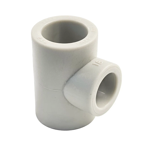 Тройник переходной PPR  25х20х25, PN25 серый, РТП