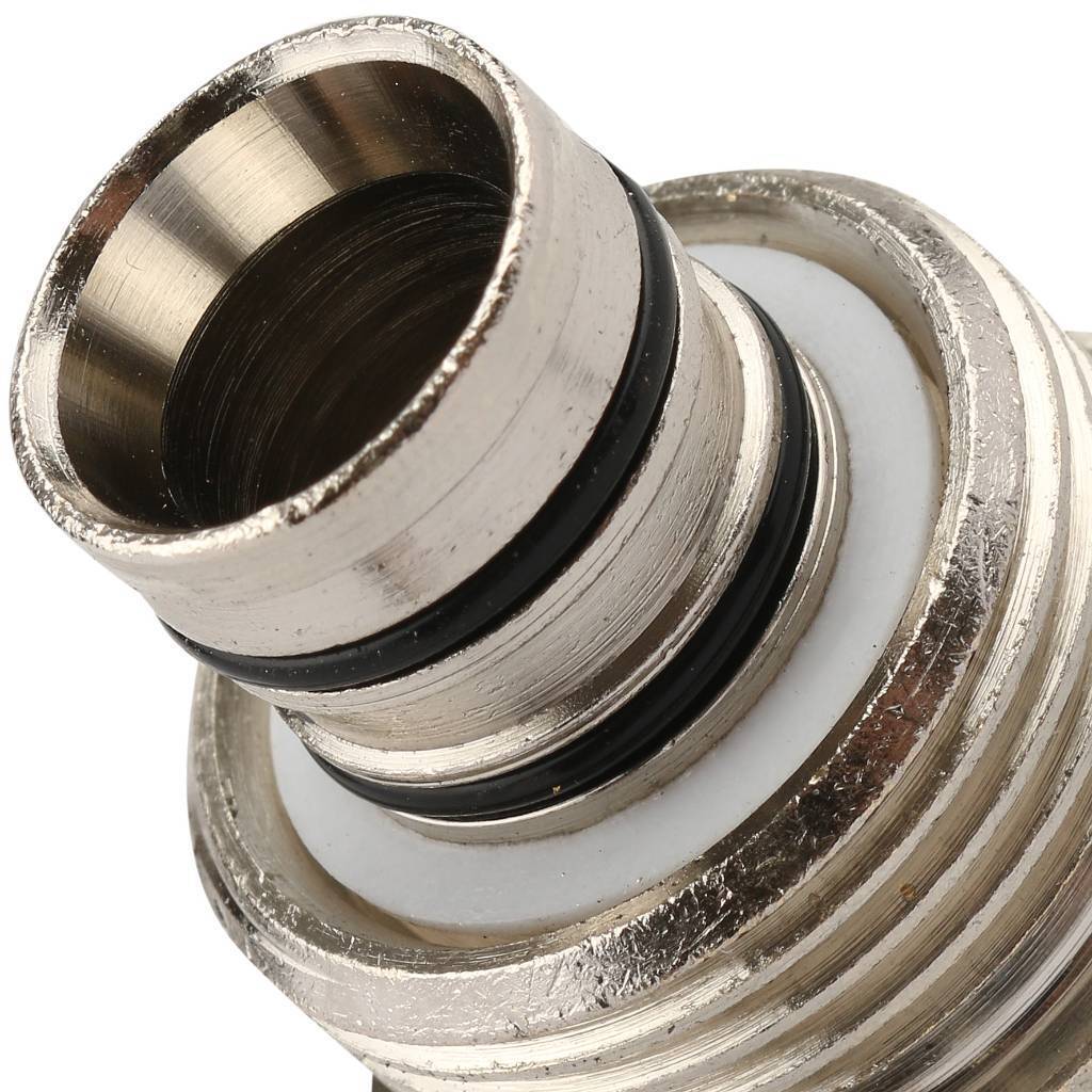 Муфта TIEMME с наружной резьбой (20х2.0х1/2) для металлопластиковых труб винтовой, 1600007