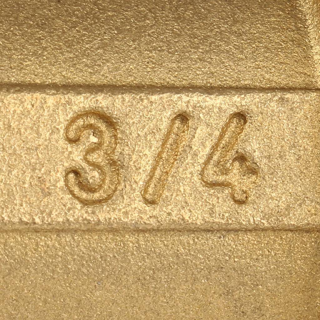 Кран латунный Itap 139 3/4 со щтуцером и заглушкой, 40908