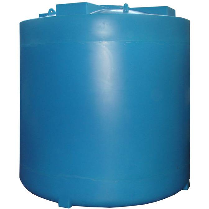 Емкость цилиндр. АНИОН 8000 л с фланцем D567 мм с крышкой с клапанами, 8000ВФ560К2