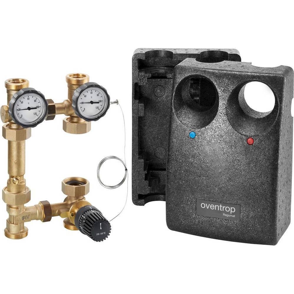 Станция для подключ.источника тепла к отоп.контуру Oventrop Regumat F-130 без насоса