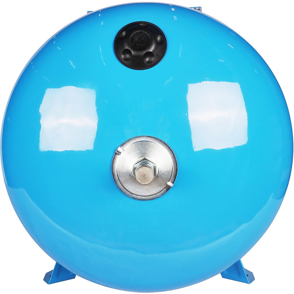 Расширительный бак STOUT STW-0003 гидроаккумулятор 100 л. горизонтальный (цвет синий), STW-0003-000100