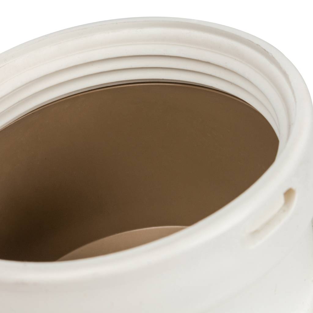 *SCA-8080-230002 STOUT Элемент дымохода DN80/80 адаптер для подкл. разд. труб (совместимый  Vaillant,Ptotherm New ) PP-Ryton, SCA-8080-230002