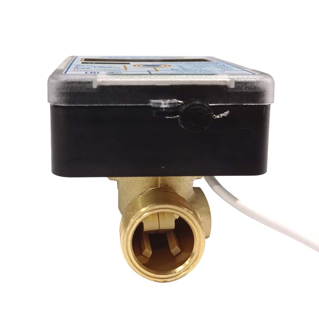 Счетчик воды ультразвуковой Пульсар Ду15 Qn=1,5м3/час Qmin=0,015м3/час L=110мм с импульсным выходом вес импульса 1л/имп Тmax=150°С, Н00018154