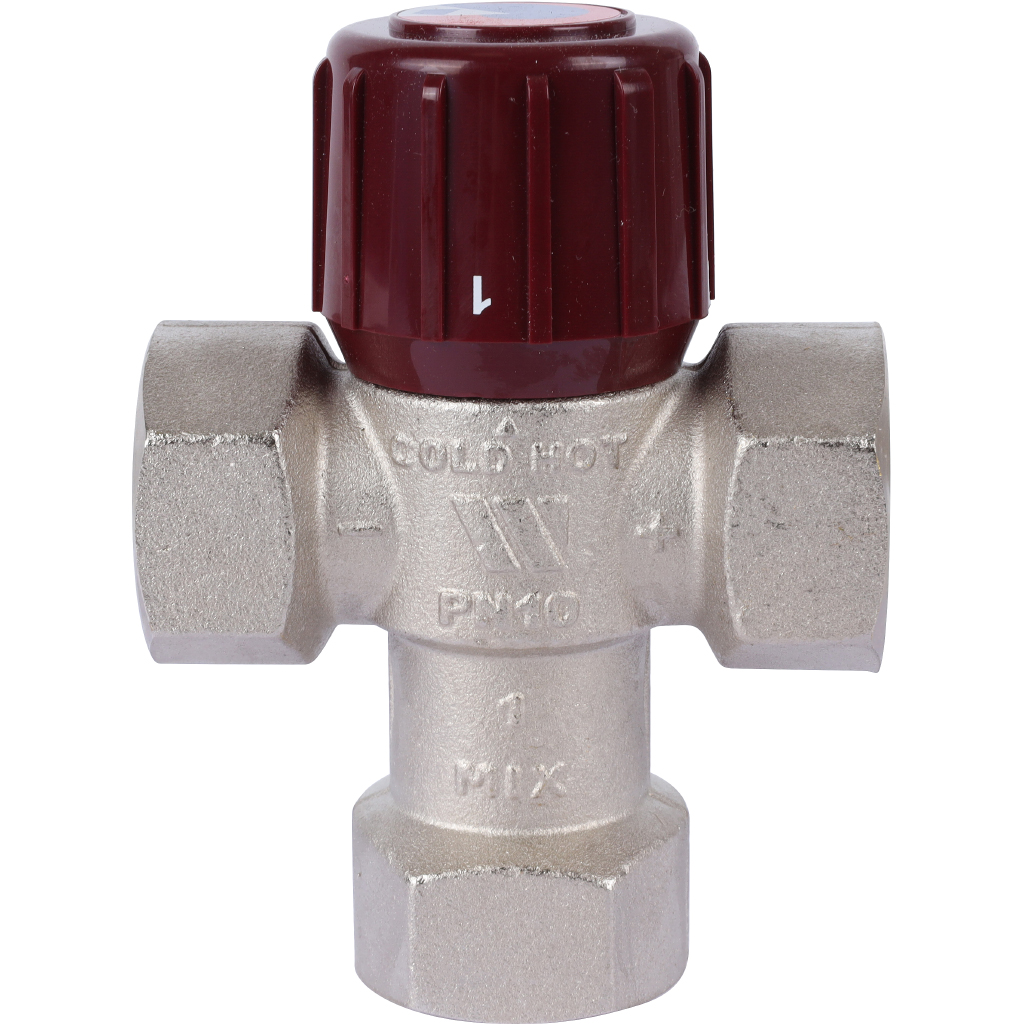 Терморегулирующий подмешивающий клапан Watts AM6111C1 1 AQUAMIX 32-50C 1 IG, 10017423