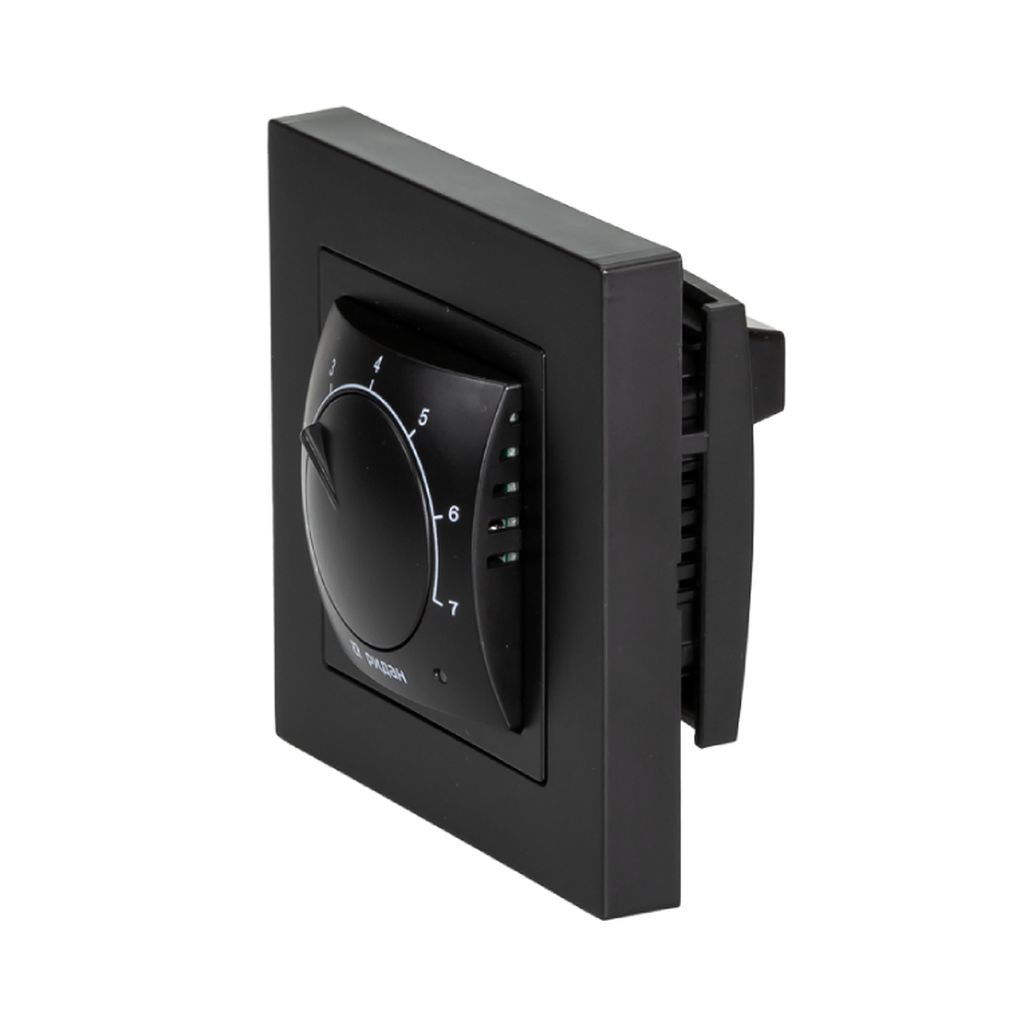 Терморегулятор Ридан Twist черный, 21RT0102R