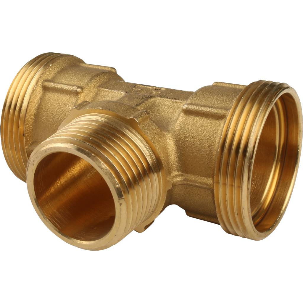 Тройник TIEMME с наружной резьбой 32х1х32 для труб ПНД винтовой, 3400068