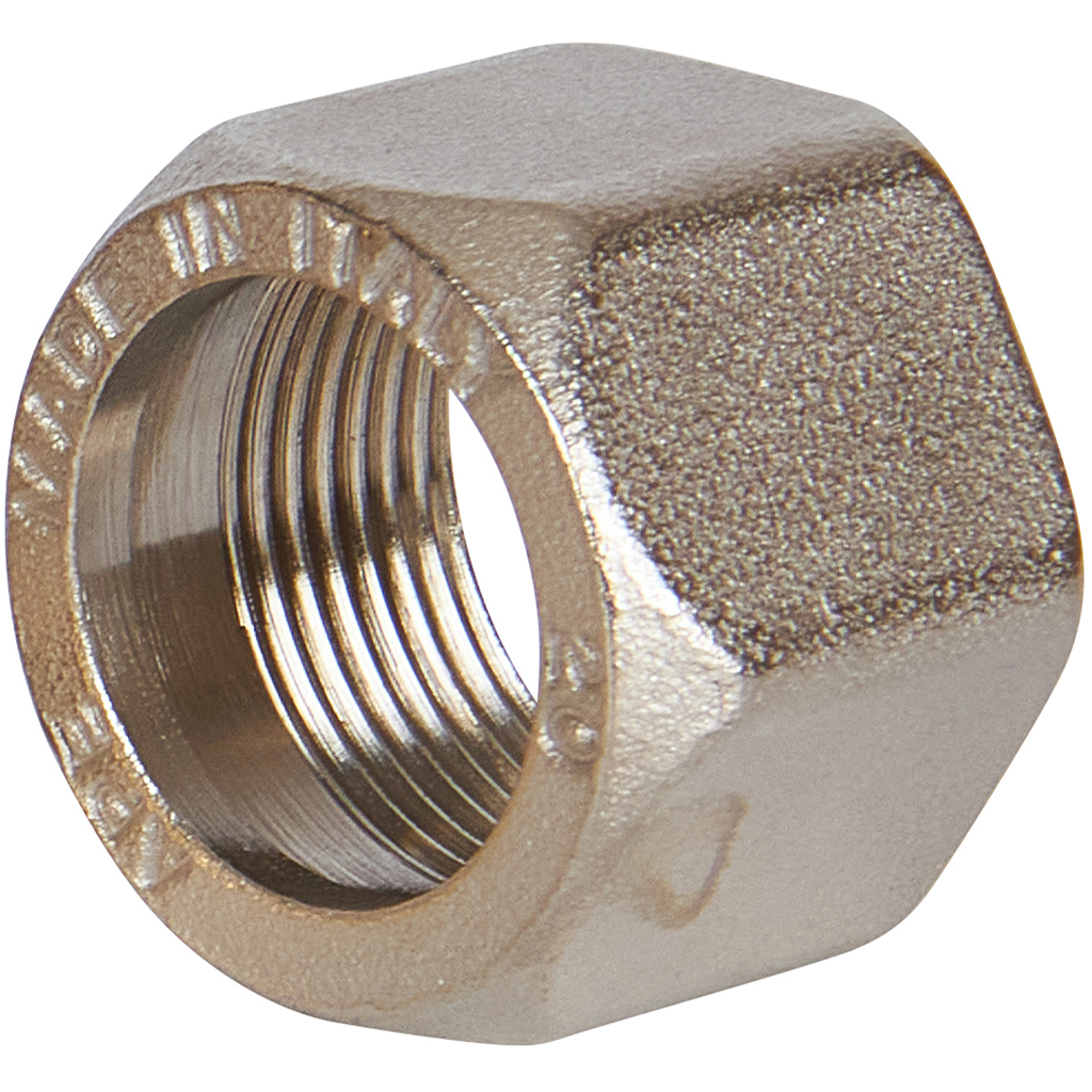 Тройник STOUT настенный с креплением для металлопластиковых труб винтовой, SFS-0014-001220