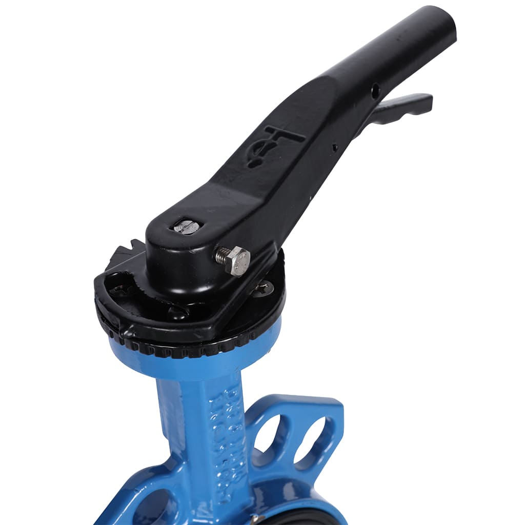 *VPI4449-02EP0080 Tecofi Затвор дисков.поворотный, корпус ковкий чугун, диск нж сталь VPI4449 Ду80 Ру16 EP, VPI4449-02EP0080