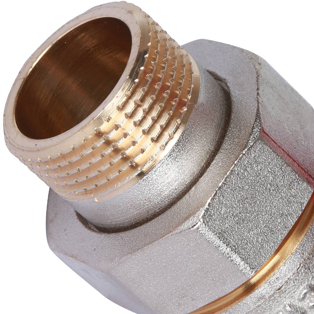 Кран шаровой ROMMER с американкой 3/4 ВН/НР, ручка бабочка, RBV-0005-0510220