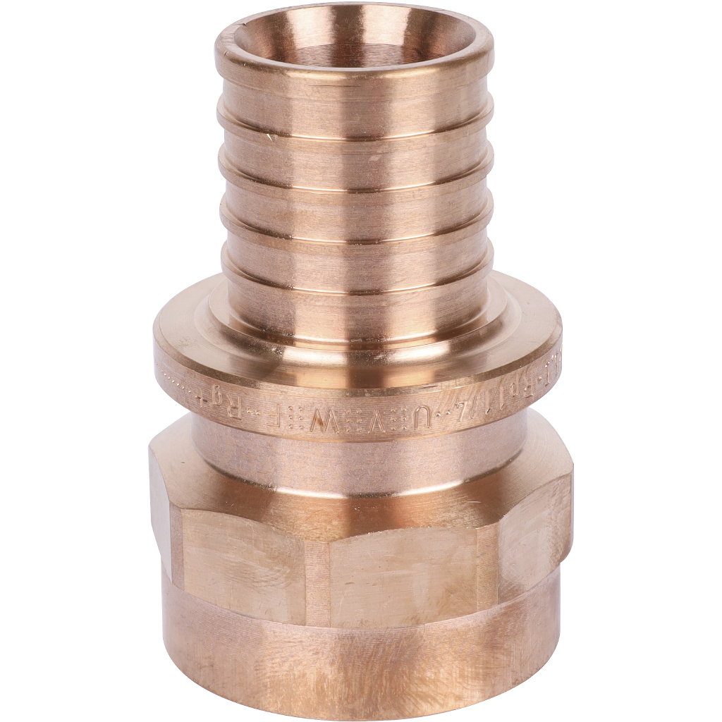 *Переходник РЕХАУ RAUTITAN с внутренней резьбой 40-Rр 1 1/4 RX+ для труб из сшитого полиэтилена аксиальный, 14563341001