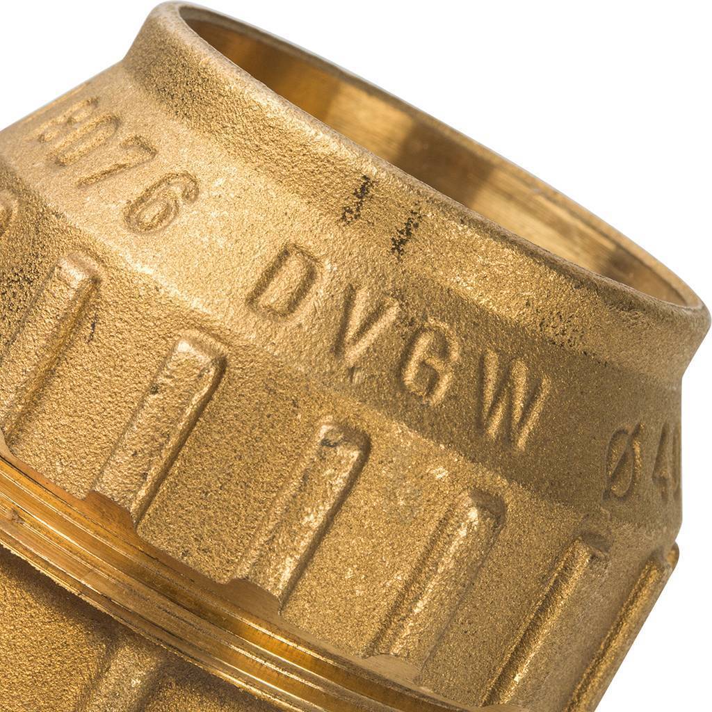 Тройник TIEMME с наружной резьбой 40х1 1/4х40 для труб ПНД винтовой, 3400075