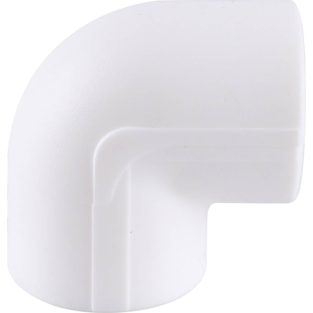 Угольник 90* Kalde d=20 для полипропиленовых труб под сварку (цвет белый)