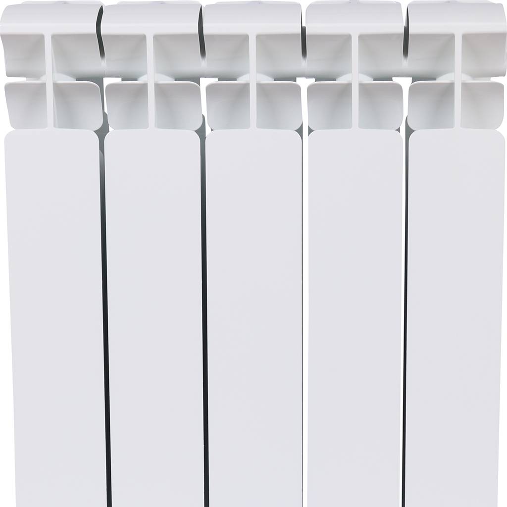 Радиатор биметаллический RIFAR BASE 500 5 секций боковое подключение (белый RAL 9016), 1RB50-5