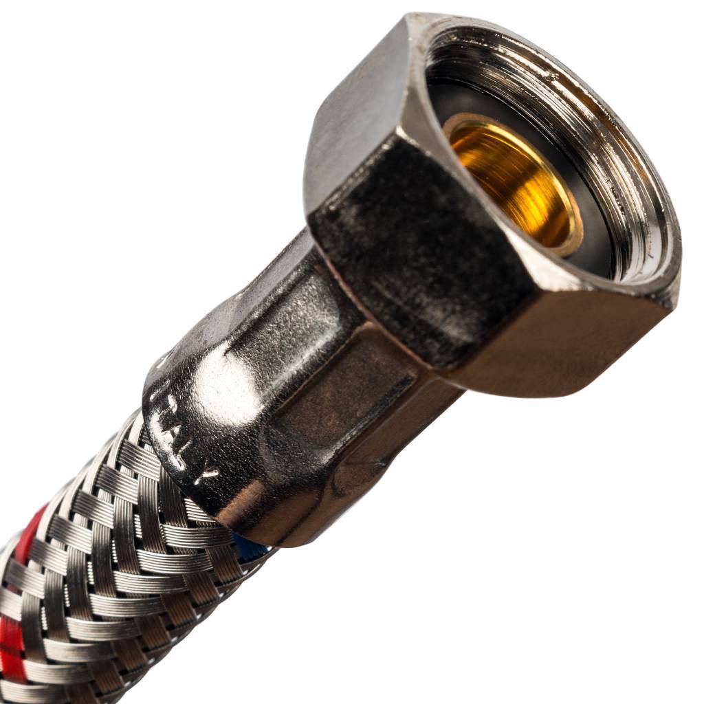 Гибкая подводка для воды STOUT НР 3/8 х ВР 3/8, длина 400 мм, SHF-0055-081010