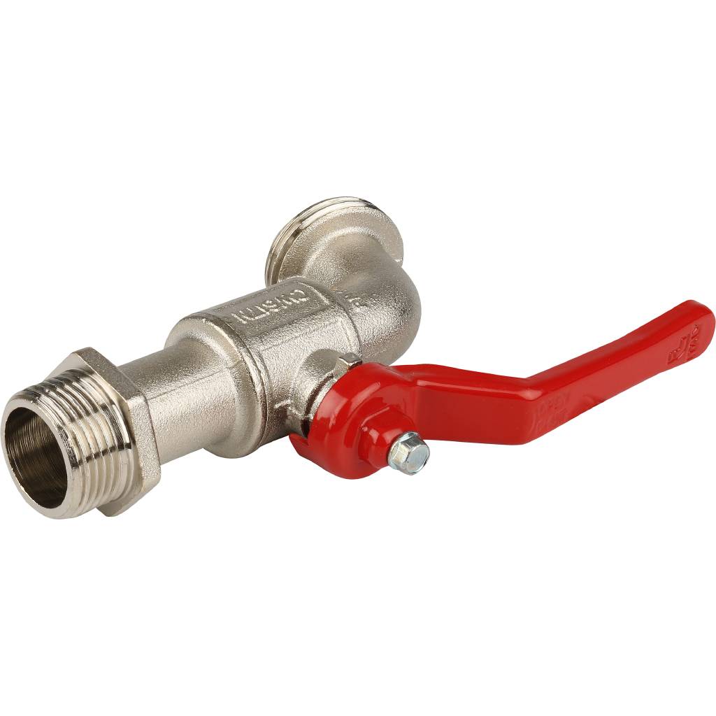 Шаровый сливной кран Itap 132 3/4 с латунным штуцером