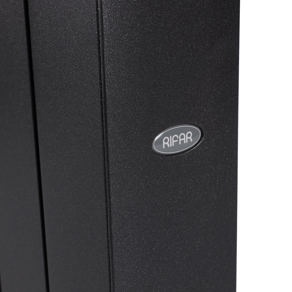 Радиатор биметаллический RIFAR SUPREMO VENTIL 350 SVR 6 секций нижнее правое подключение (Цвет АНТРАЦИТ), 4RS35.VR-6-AN