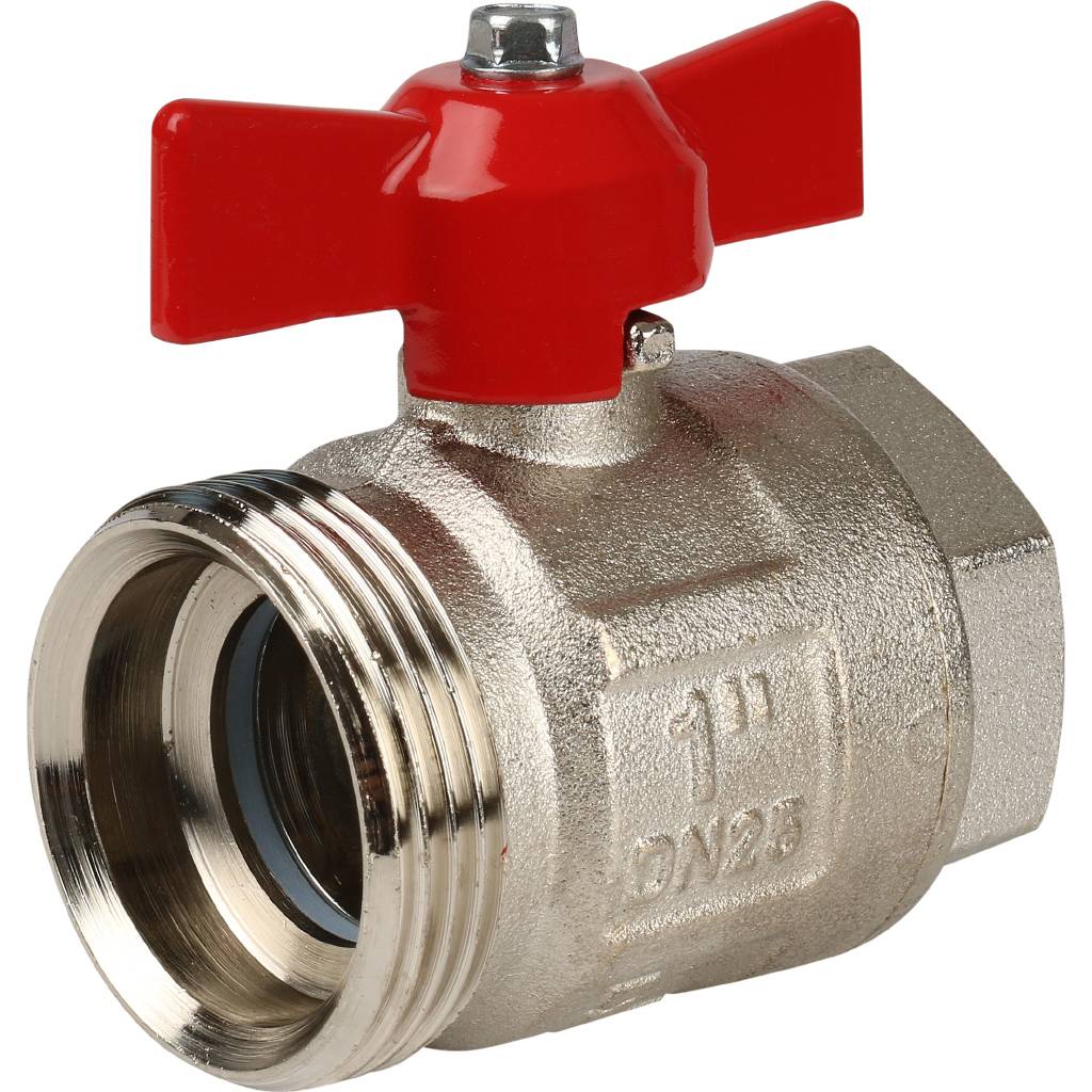 Кран шаровой полнопроходной Itap IDEAL 098 (бабочка, американка, 1 )