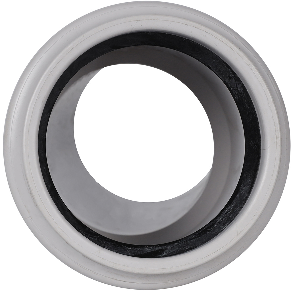 Отвод канализационный бесшумный STOUT D58х15°, SKB-0008-005815