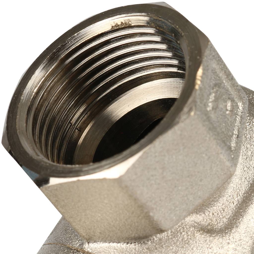 Кран шаровой Itap угловой полнопроходной IDEAL 298 3/4 (бабочка), американка, 36363