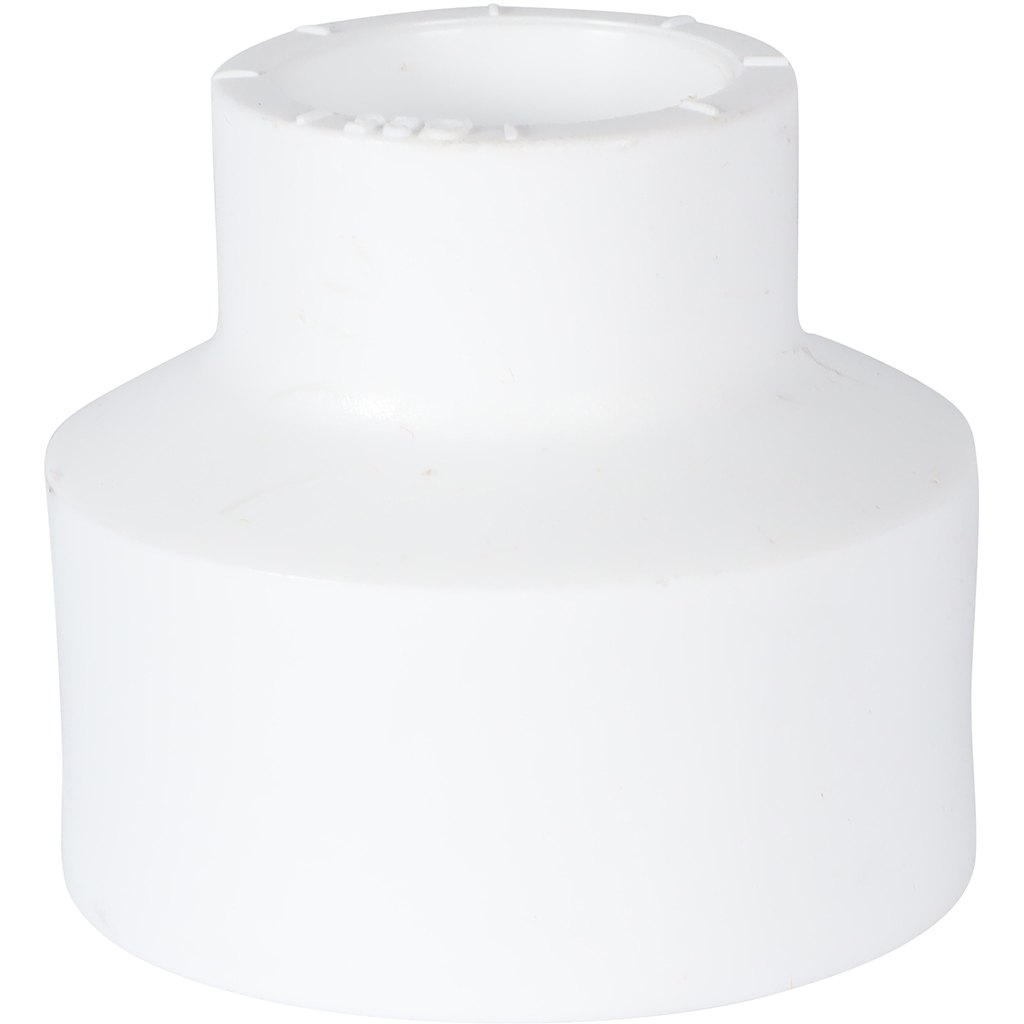 Муфта переходная Политэк 40х25 внутр./внутр. для полипропиленовых труб под сварку (цвет белый), 9000004025