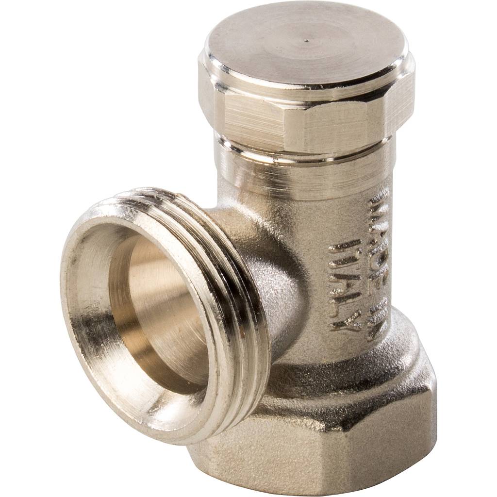 Клапан нижний STOUT SVL угловой 1/2, SVL 0002 000015