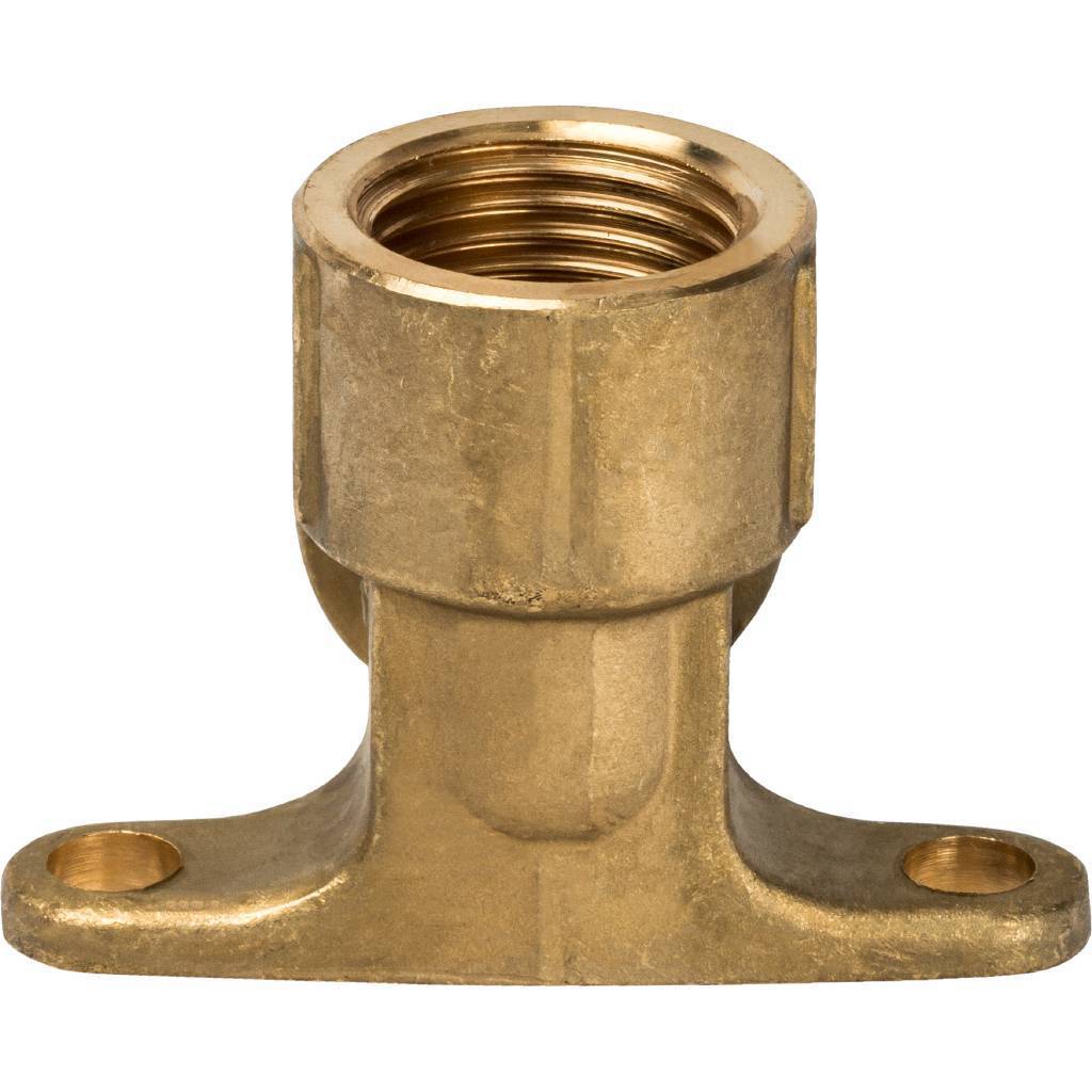 Угольник STOUT настенный с креплением 20xRp 1/2 для труб из сшитого полиэтилена аксиальный