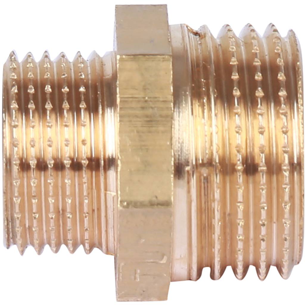 Ниппель HH TIEMME 1/2х3/8 для стальных труб резьбовой, 1500074